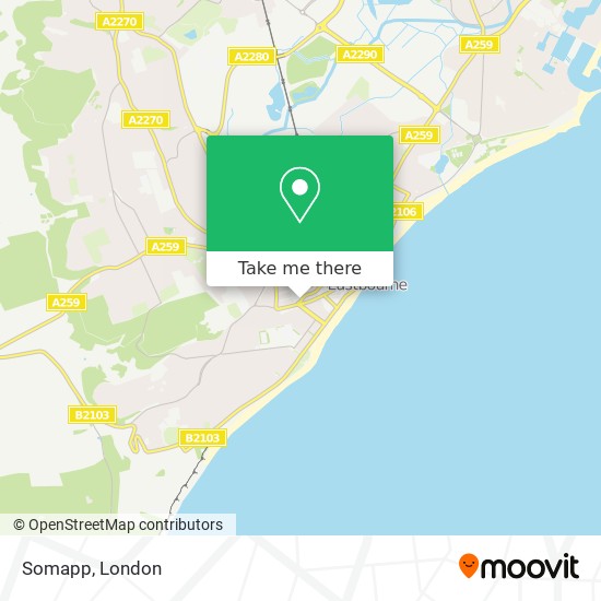 Somapp map