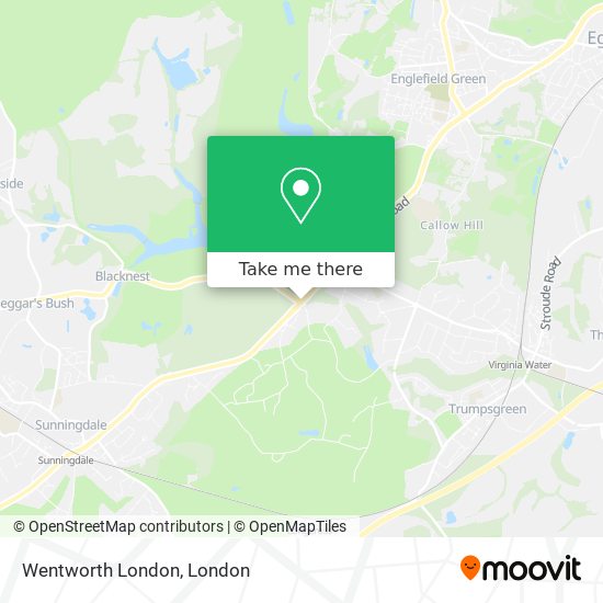 Wentworth London map