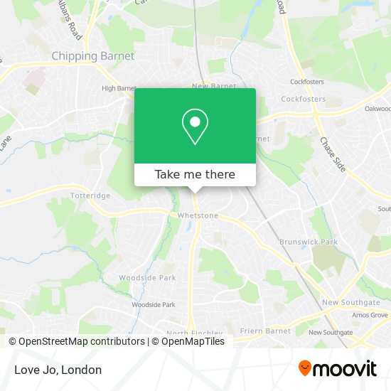 Love Jo map