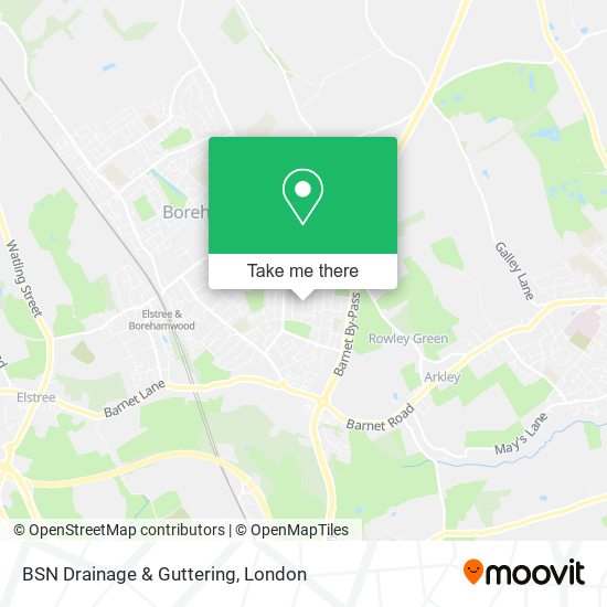 BSN Drainage & Guttering map