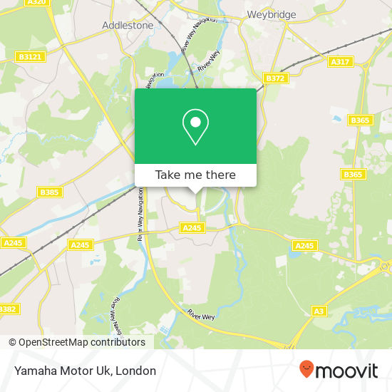 Yamaha Motor Uk map