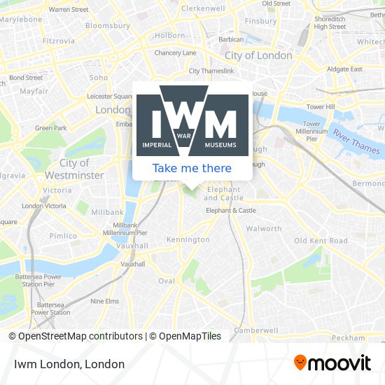 Iwm London map