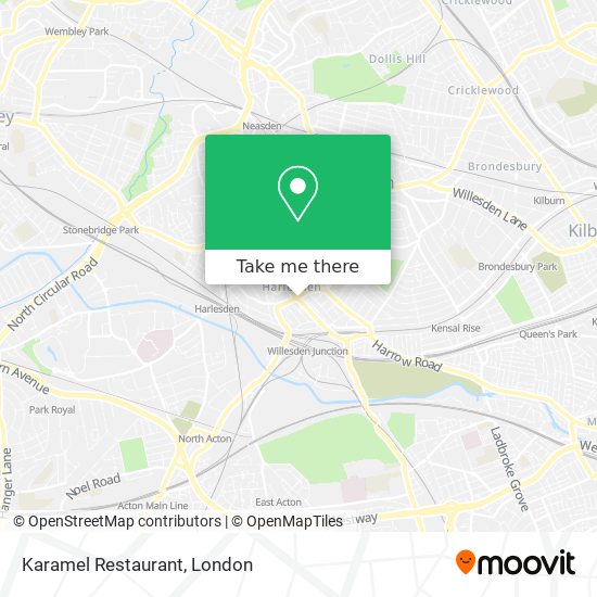 Karamel Restaurant map