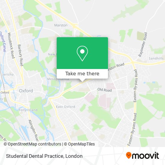 Studental Dental Practice map