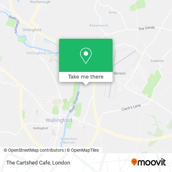 The Cartshed Cafe map