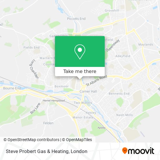 Steve Probert Gas & Heating map