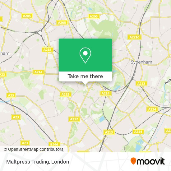 Maltpress Trading map