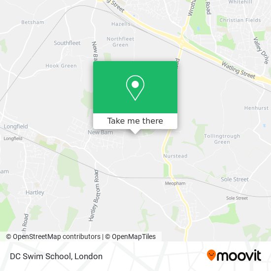 DC Swim School map