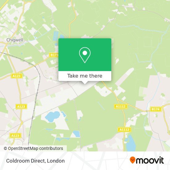 Coldroom Direct map