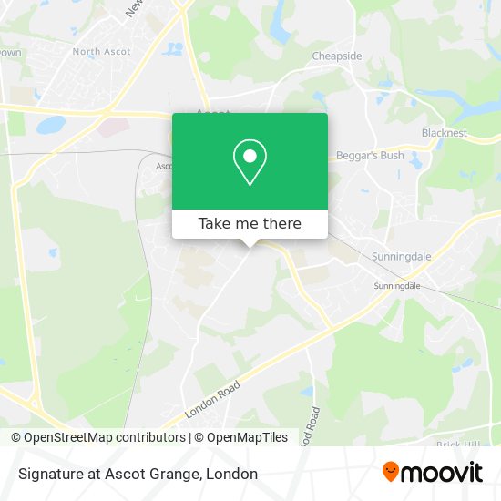 Signature at Ascot Grange map