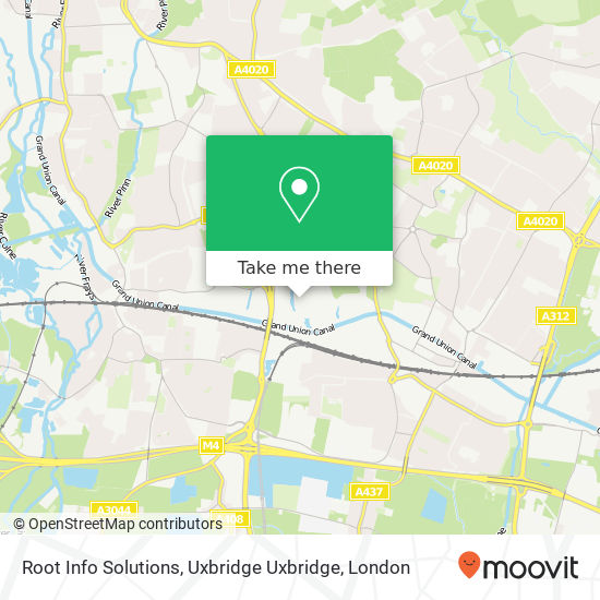 Root Info Solutions, Uxbridge Uxbridge map