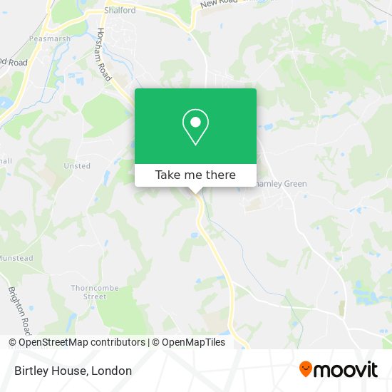 Birtley House map