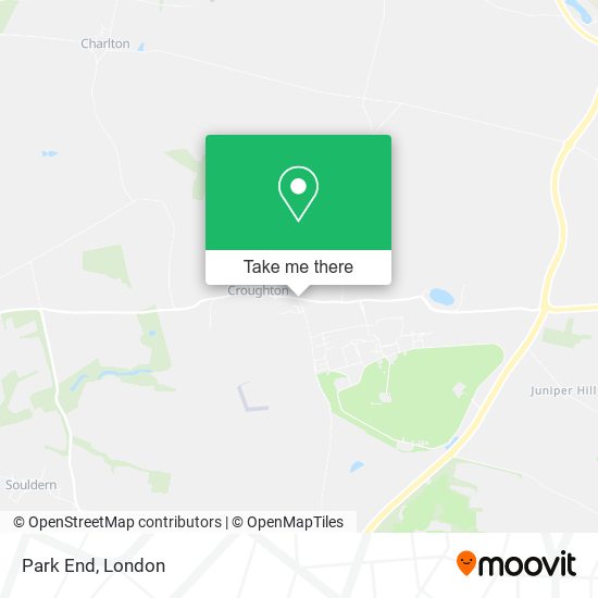 Park End, Croughton Brackley map