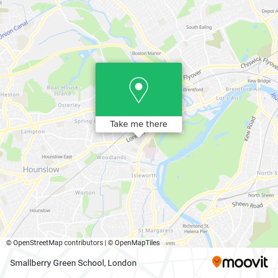 Smallberry Green School map
