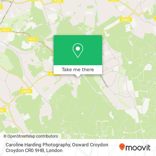 Caroline Harding Photography, Osward Croydon Croydon CR0 9HB map