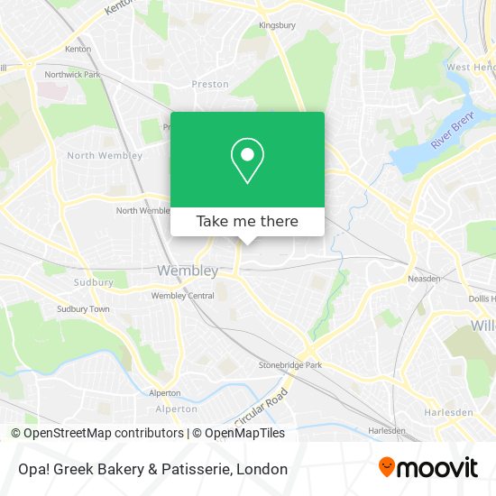 Opa! Greek Bakery & Patisserie map