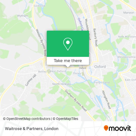 Waitrose & Partners map