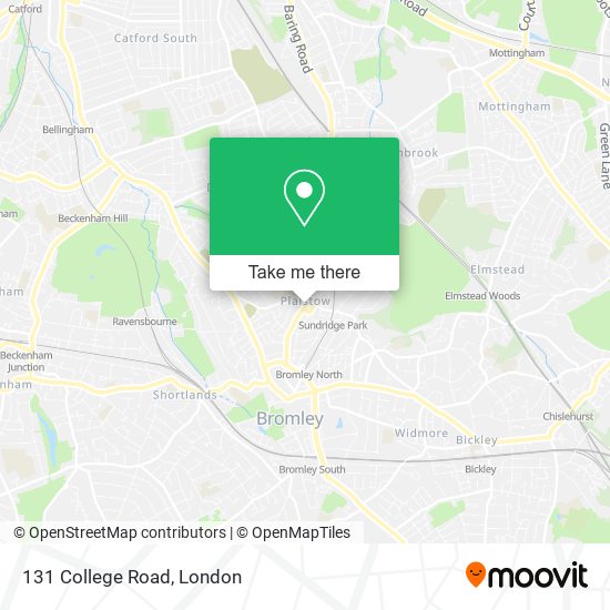 131 College Road map