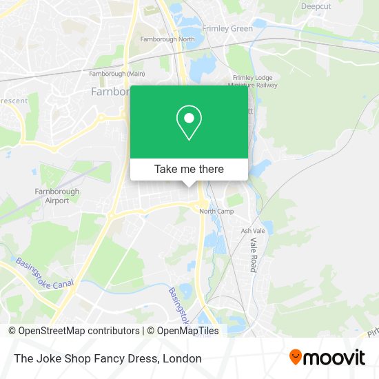 How to get to The Joke Shop Fancy Dress 