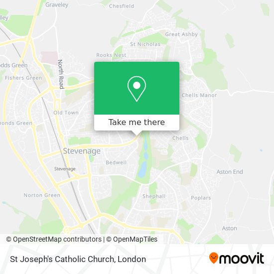 St Joseph's Catholic Church map