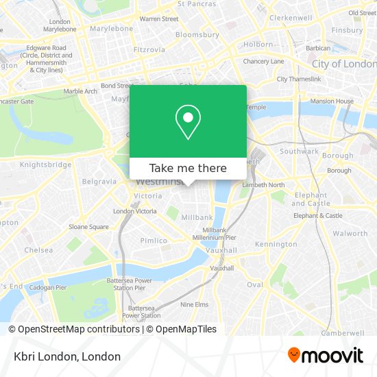 Kbri London map