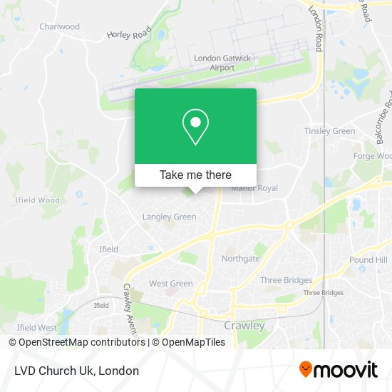 LVD Church Uk map