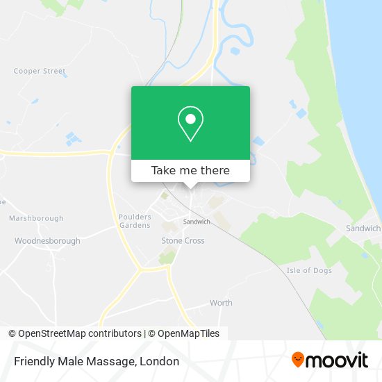 Friendly Male Massage map