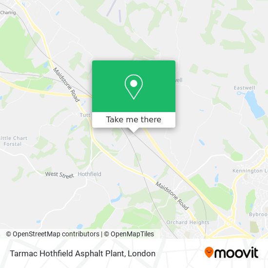 Tarmac Hothfield Asphalt Plant map
