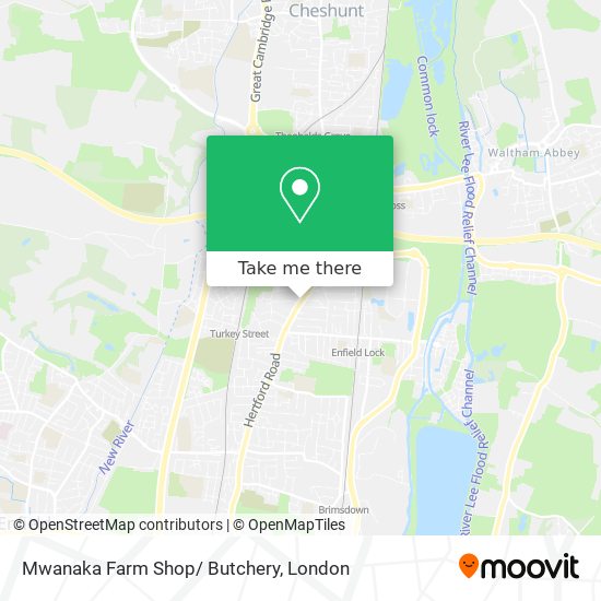 Mwanaka Farm Shop/ Butchery map