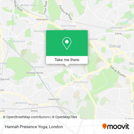 Hannah Presence Yoga map