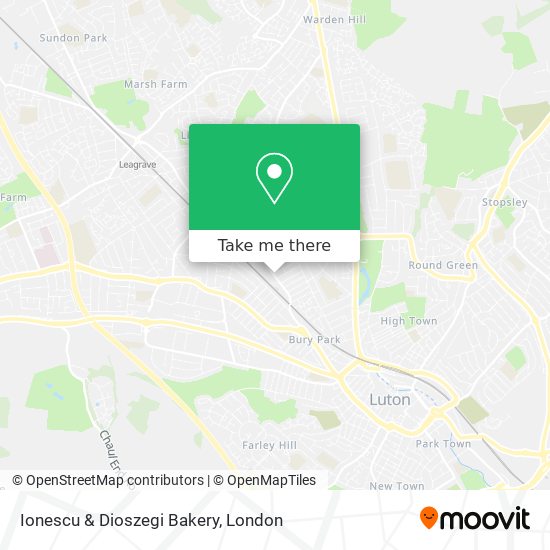 Ionescu & Dioszegi Bakery map
