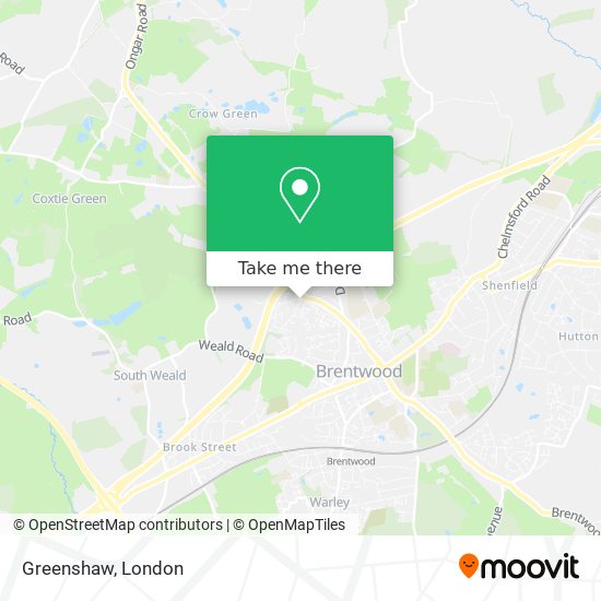 Greenshaw map