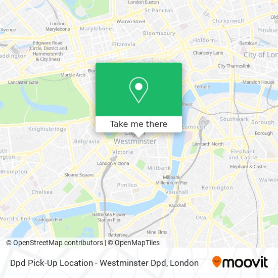 Dpd Pick-Up Location - Westminster Dpd map