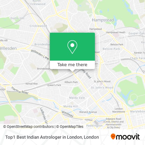 Top1 Best Indian Astrologer in London map