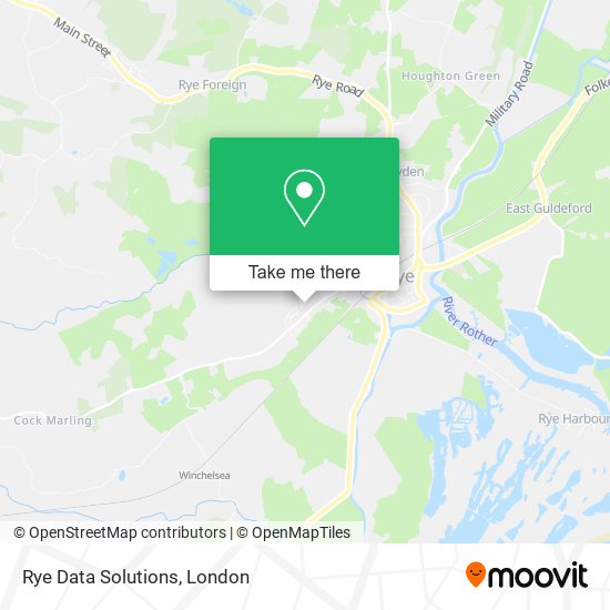 Rye Data Solutions map