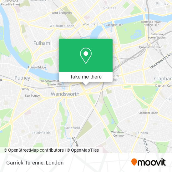 Garrick Turenne map