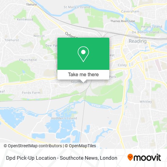 Dpd Pick-Up Location - Southcote News map