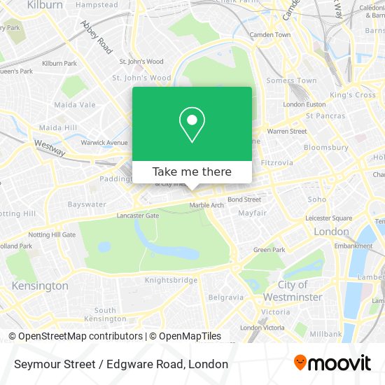 Seymour Street / Edgware Road map