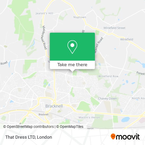 That Dress LTD map