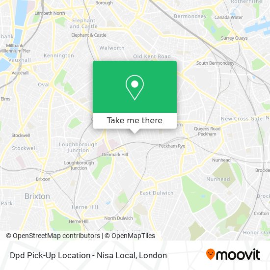 Dpd Pick-Up Location - Nisa Local map