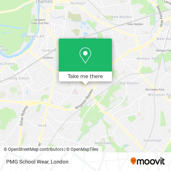 PMG School Wear map
