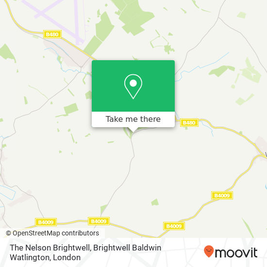 The Nelson Brightwell, Brightwell Baldwin Watlington map