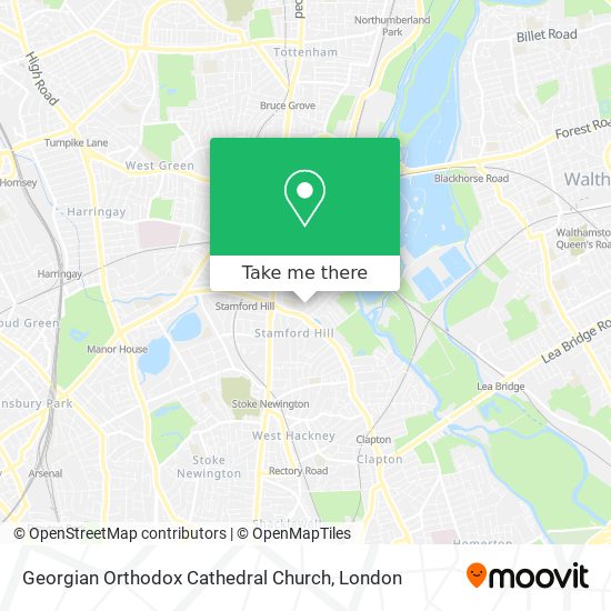 Georgian Orthodox Cathedral Church map