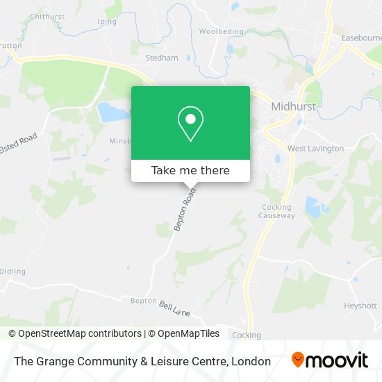 The Grange Community & Leisure Centre map