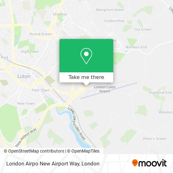London Airpo New Airport Way map