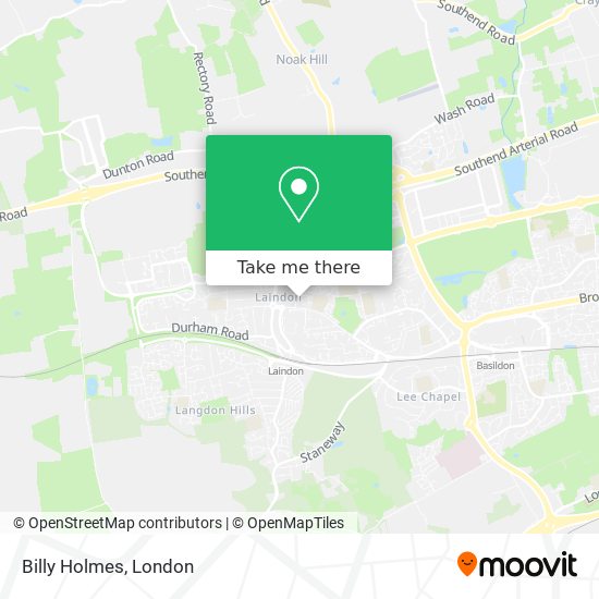 Billy Holmes map