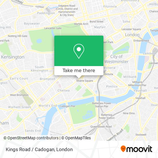 Kings Road / Cadogan map