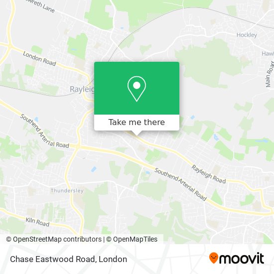 Chase Eastwood Road map