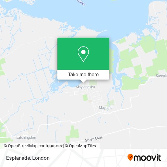 Esplanade map
