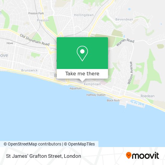St James' Grafton Street map